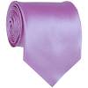 Lilac Mens Solid Tie Regular