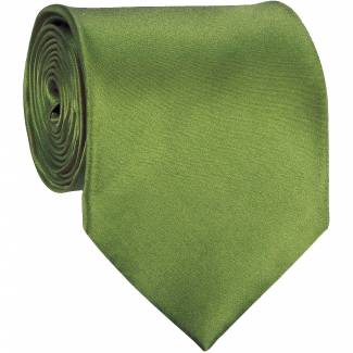 XL Mens Solid Tie 