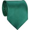 Teal Green Solid Tie Regular