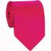 Fuchsia Mens Solid Tie Regular