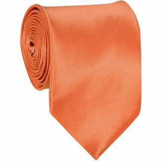 Coral Mens Solid Tie Regular