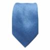 Solid Mens Tie Steel Blue Regular