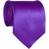 Violet Purple Solid Tie Regular