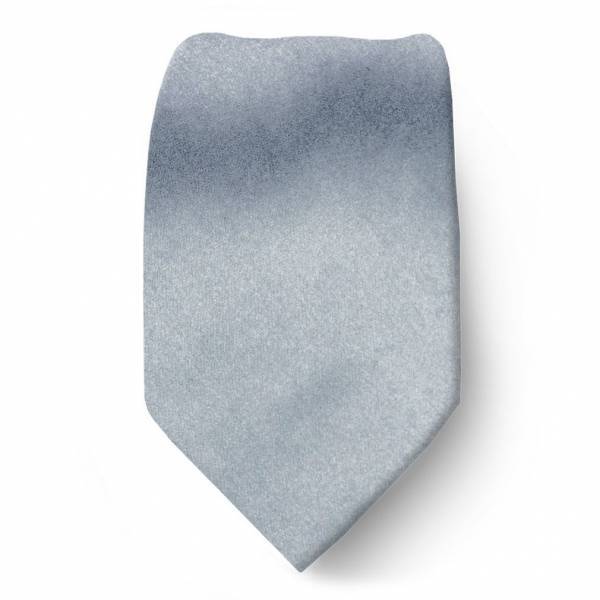 Silver Boys Solid Tie Ties