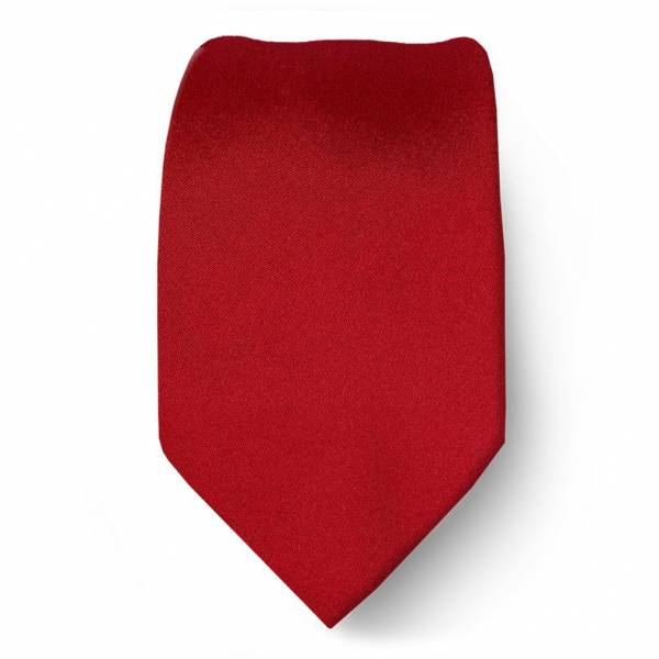 Red Boys Solid Tie Ties