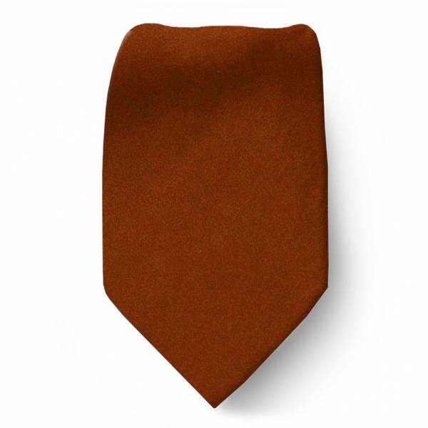 Boys Tie Rust Ties