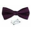 Eggplant Boys Bow Tie 