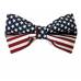 XL Flag Bow Tie Self Tie Big & Tall