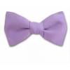 Lilac Solid Bow Tie 