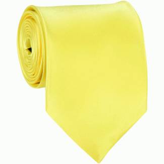 XL Mens Solid Tie 