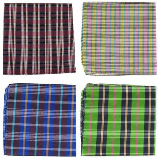 Silk Pocket Square Pack Assorted Packs