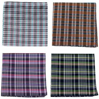 Silk Pocket Square Pack Assorted Packs