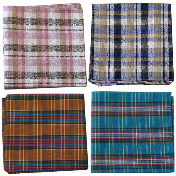 Silk Pocket Square Pack Assorted Packs