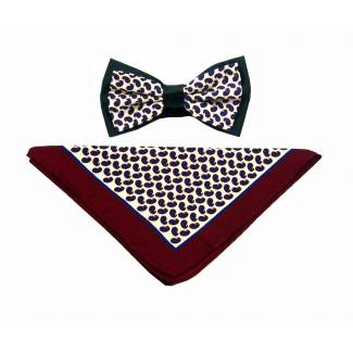 Bow Tie Hanky Set 