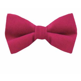 Velvet Pre Tied Bow Tie 