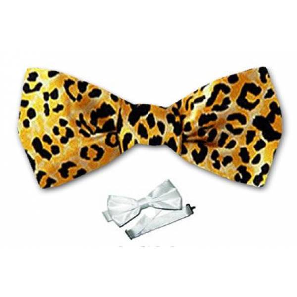 Cheetah Print Bow Tie 