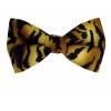 Tiger Print Bow Tie 