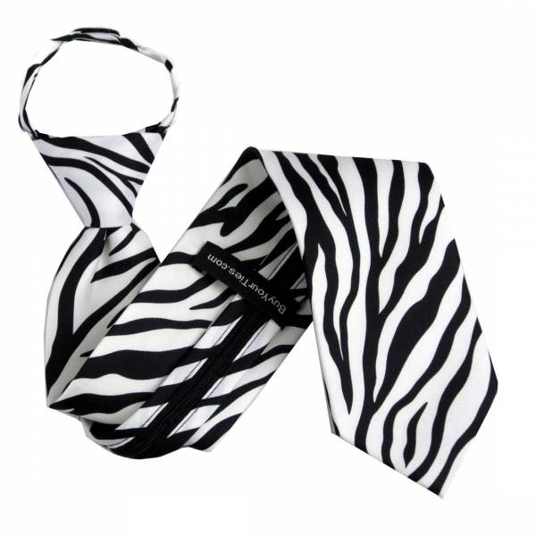 Mens Zipper Tie 