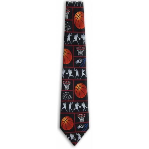 Basketball Tie Sports Ties