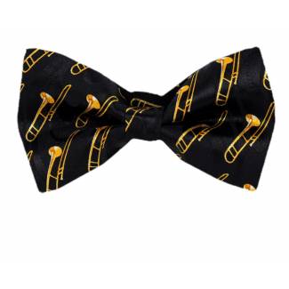 Trumpet Pre Tied Bow Tie Pre Tied Novelty