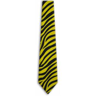 Zebra Print Tie Animal Ties