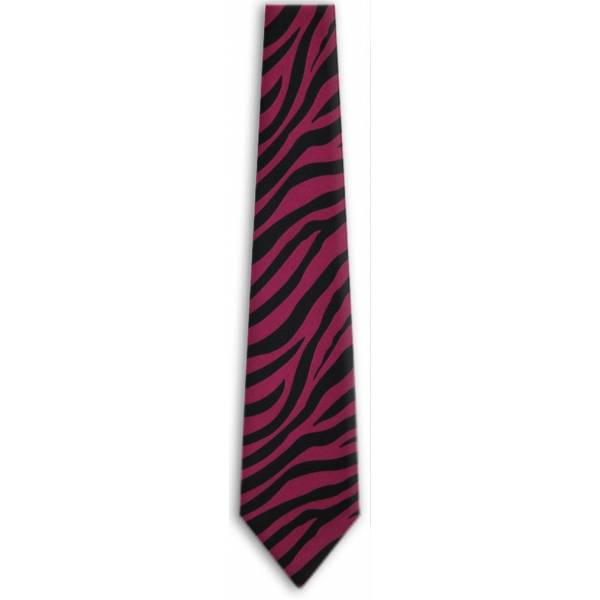 Zebra Print Tie Animal Ties