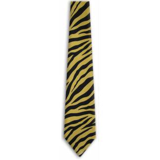 Zebra Print Tie Animal Ties