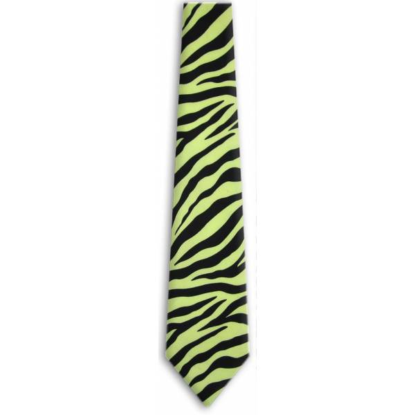 Zebra Print Tie Animal Ties