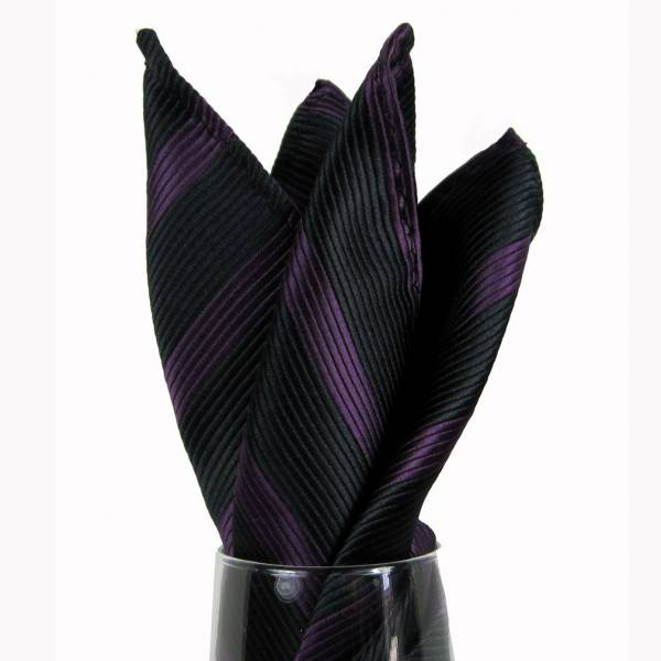 Striped Pocket Square 