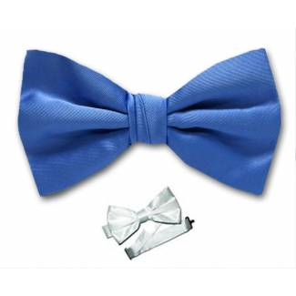 Blue Pre Tied Bow Tie 