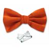 Orange Pre Tied Bow Tie 