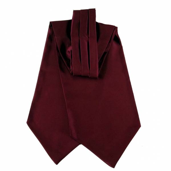 Mens Ascot Burgundy Ascots