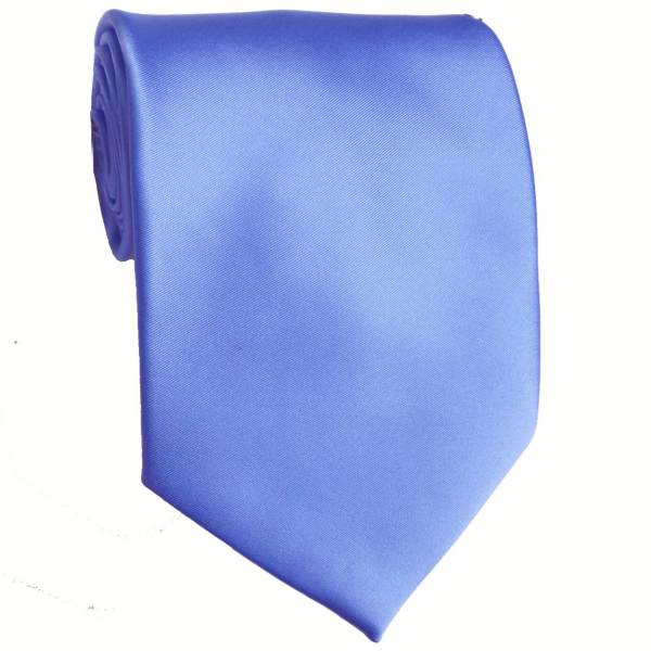 Blue Solid Tie Regular