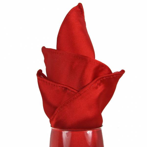 Red Pocket Square 