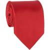 Red Solid Tie Regular