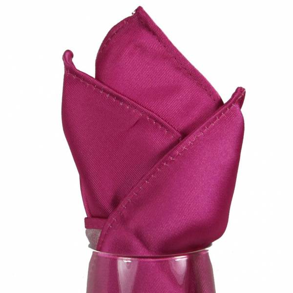 Fuchsia Pocket Square 