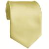 Cream Solid Tie Regular