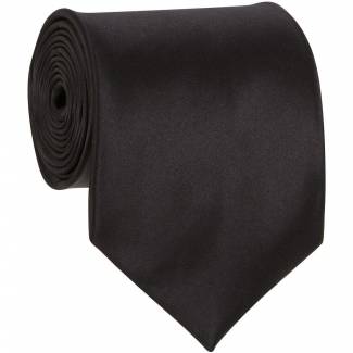 XL Mens Solid Tie 