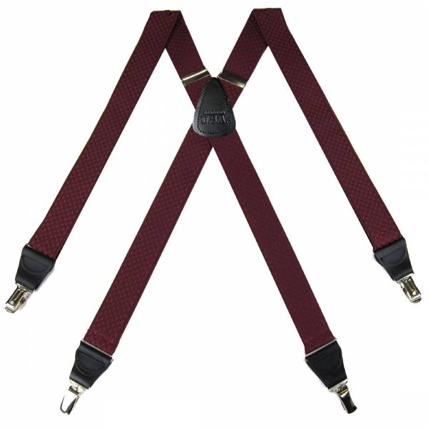 Check Suspenders 1.50 inch Made in U.S.A 