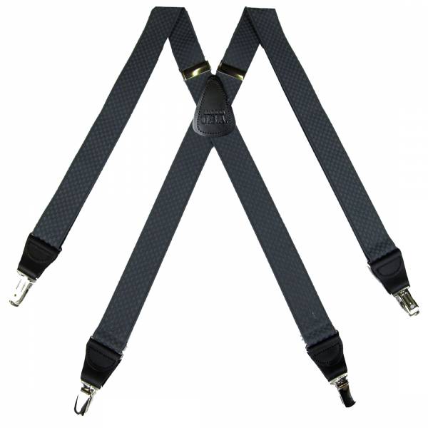 Check Suspenders 1.50 inch Made in U.S.A 