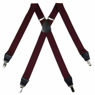 Check Suspenders 1.50 inch Made in U.S.A 