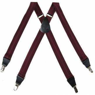 Striped Suspenders 1.50 inch Made in U.S.A 