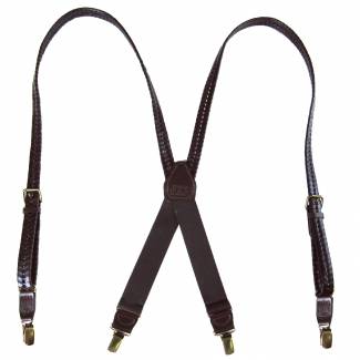 Leather Suspender 0.50 inch Made in U.S.A 
