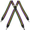 Striped Suspenders 1.50 inch Made in U.S.A 