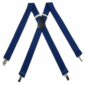 Clip Suspenders 1.50 inch Made in U.S.A 