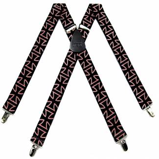 Clip Suspenders 1.50 inch Made in U.S.A 