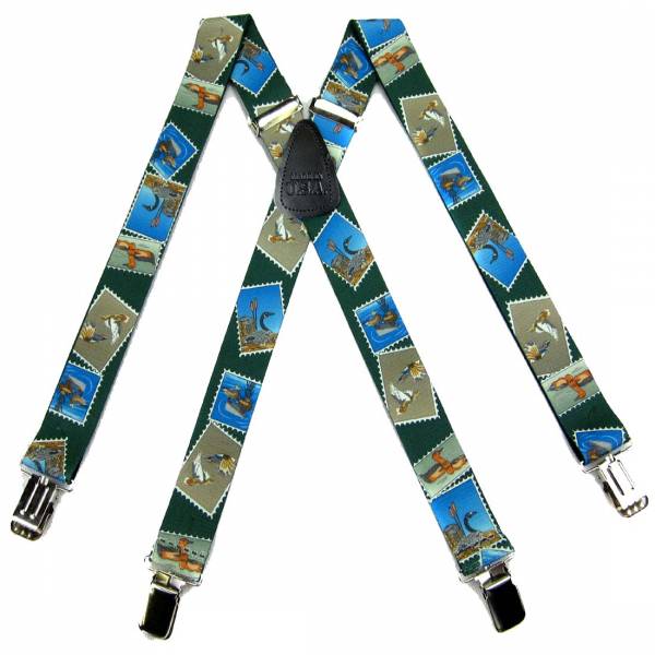 Duck Suspenders 1.50 inch Made in U.S.A 