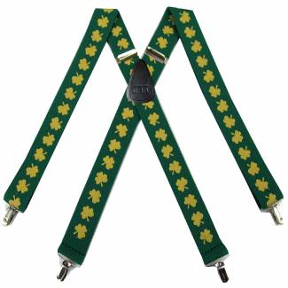 St. Pats Suspenders 1.50 inch Wide 