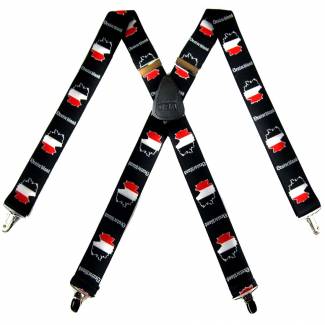 German Suspenders 1.50 inch Made in U.S.A 