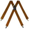 Solid Suspenders 1.50 inch Made in U.S.A 